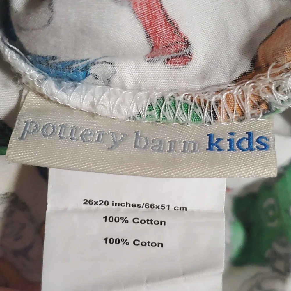 Pottery Barn Kids DC Comics pillow case cotton size 26x20